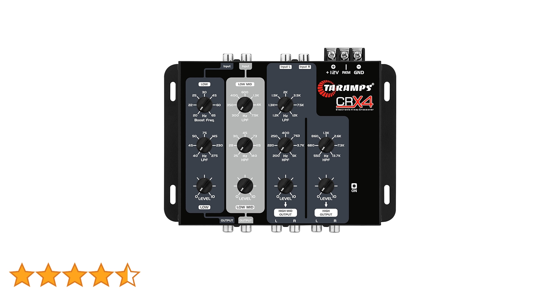 Amazon | Taramp's CRX4 4-Way Electronic Crossover by Taramp's